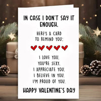 In Case I Don't Say It Enough Greeting Card