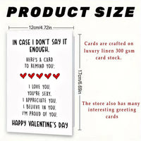 In Case I Don't Say It Enough Greeting Card
