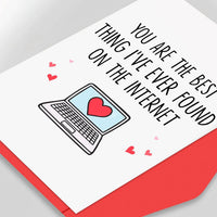 Best Thing On The Internet Greeting Card