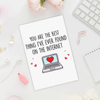 Best Thing On The Internet Greeting Card