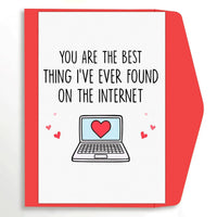 Best Thing On The Internet Greeting Card