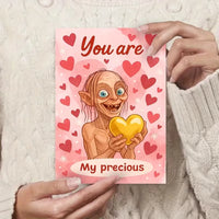 Gollum You Are My Precious Quirky Greeting Card