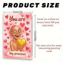 Gollum You Are My Precious Quirky Greeting Card