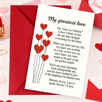 My Greatest Love Poem Greeting Card