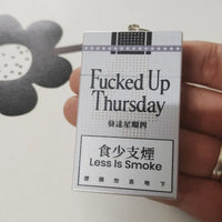 Utilizone Pocket Cigarette Box Ashtray Keychain