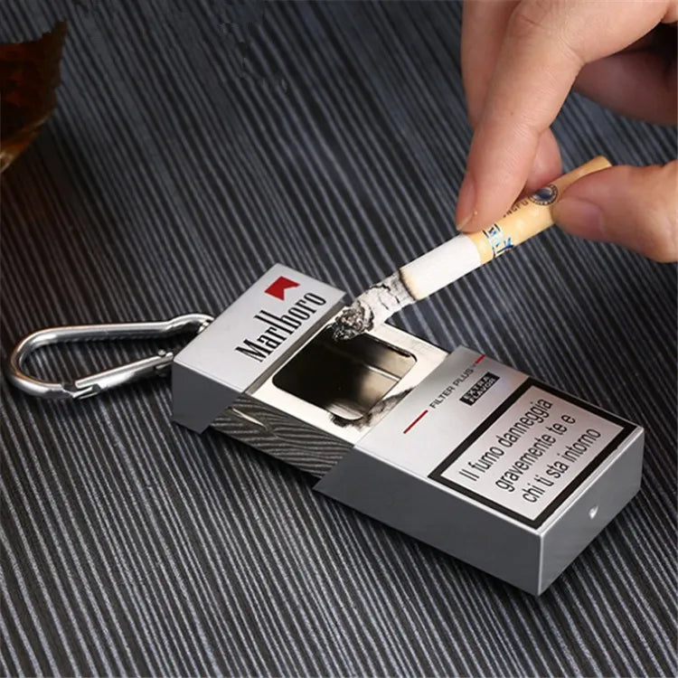 Utilizone Pocket Cigarette Box Ashtray Keychain