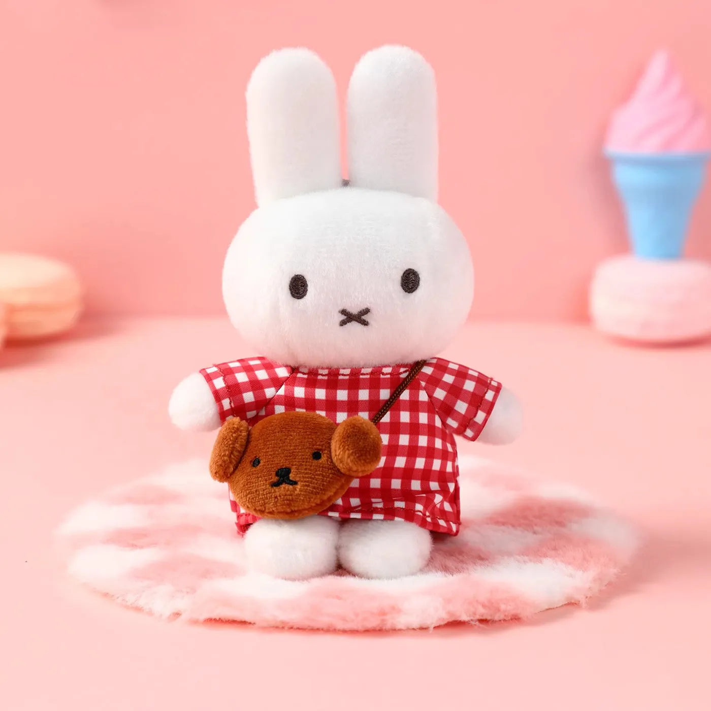 VIPO Miffy Outing Series Plush Keychain Blind Box