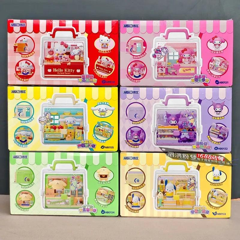 AREA-X Sanrio Fruit Shop Manager Building Blocks