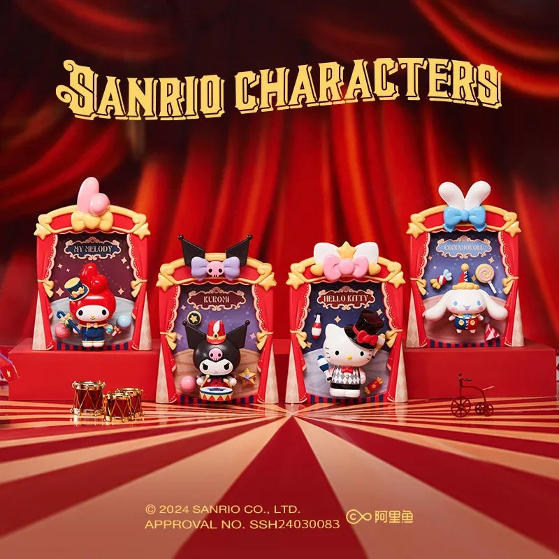 Sanrio Characters Circus Stage Diorama Collectible Figure