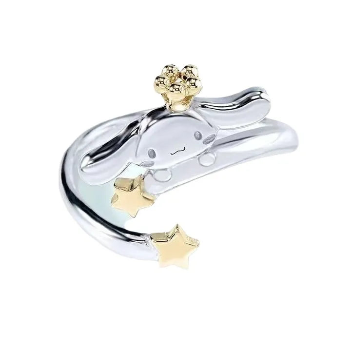Sanrio 20th Anniversary Cinnamoroll Silver Crown Cloud Pendant