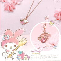 Sanrio My Melody Gemstone Pendant Necklace (Set of 2)