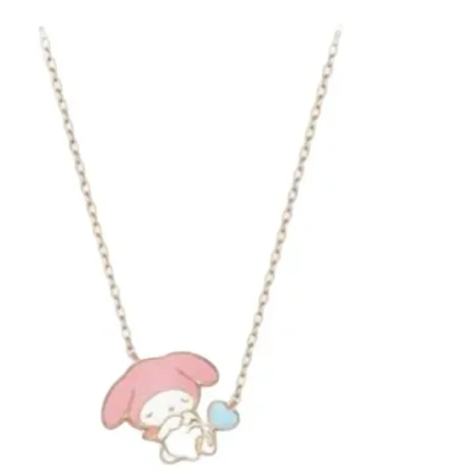 Sanrio Cinnamoroll & My Melody Enamel Pendant Necklace