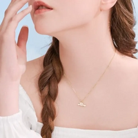 Sanrio Cinnamoroll & My Melody Enamel Pendant Necklace