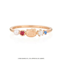 Sanrio Hello Kitty Rose Gold Gemstone Jewelry Set