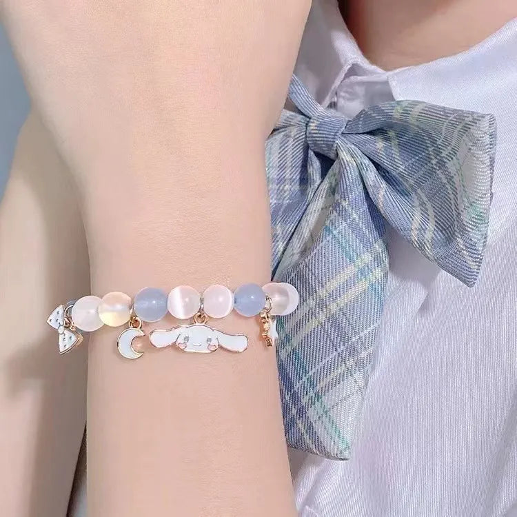 Sanrio Cinnamoroll Celestial Beaded Charm Bracelet