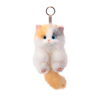 Ultra Fluffy Realistic Kitten Plush Keychain