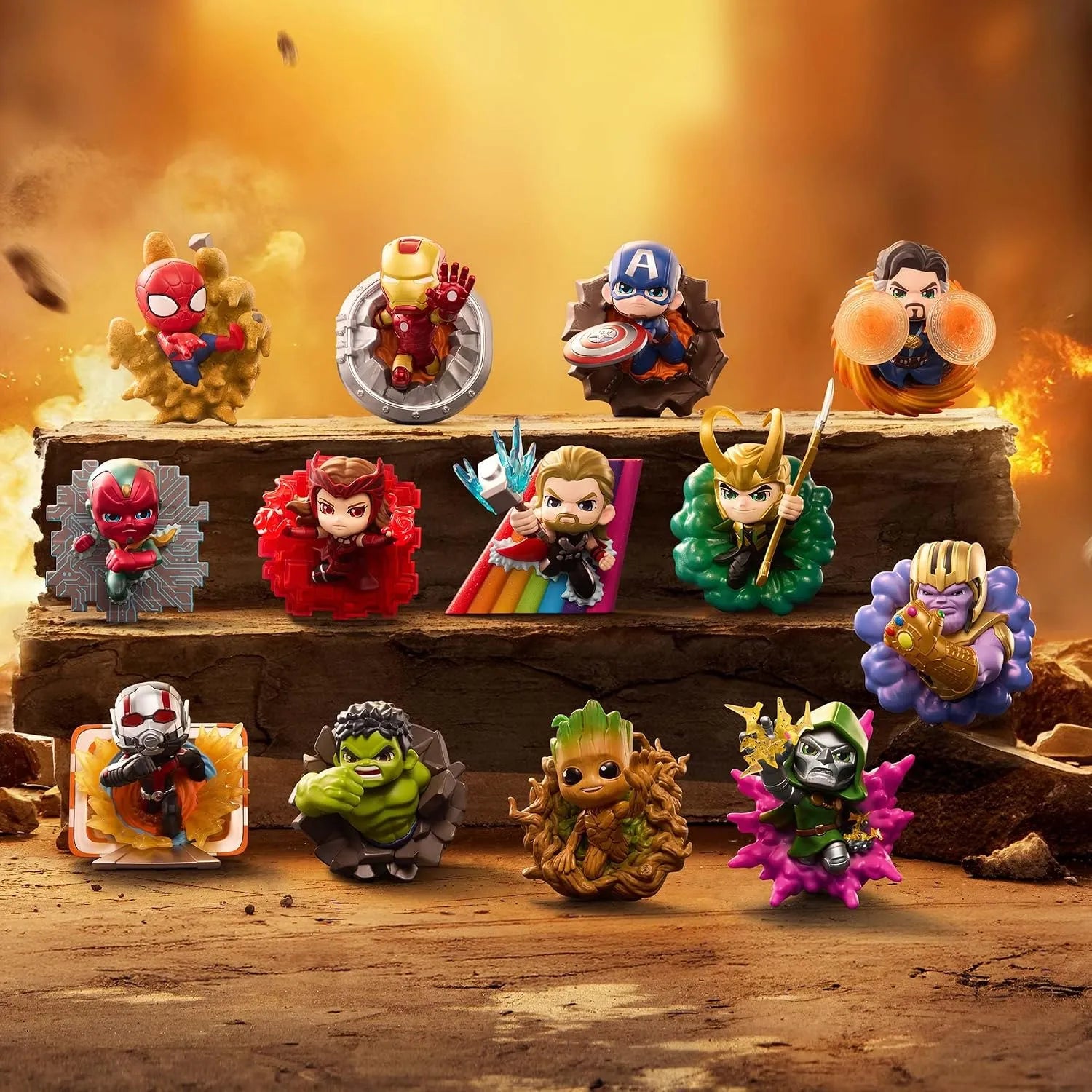 Marvel Across the Infinite Series Mystery Box Figures