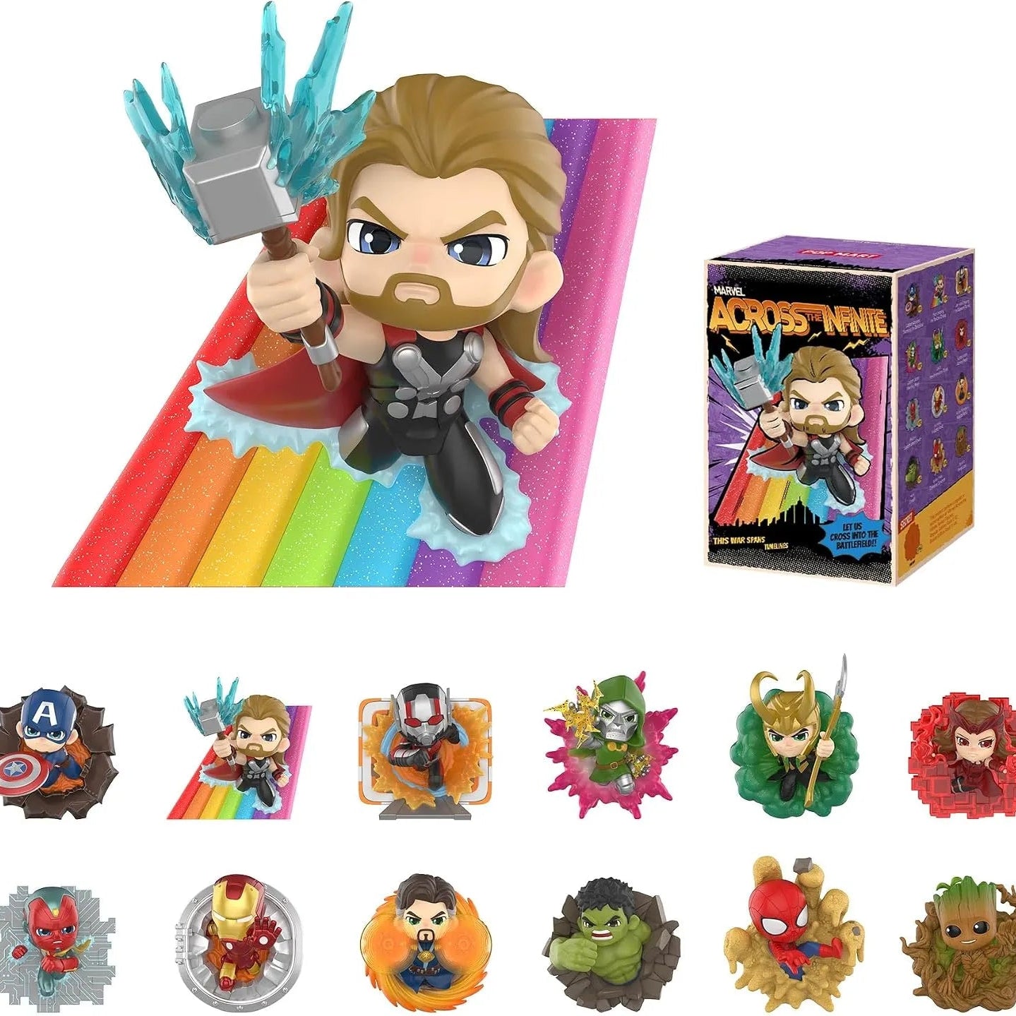 Marvel Across the Infinite Series Mystery Box Figures