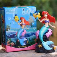 DZNY The Little Mermaid Ariel & Flounder Statue (20 cm)