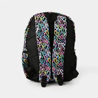 SMGL Graffiti Neon Hearts School Classic Backpack