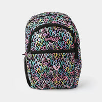 SMGL Graffiti Neon Hearts School Classic Backpack