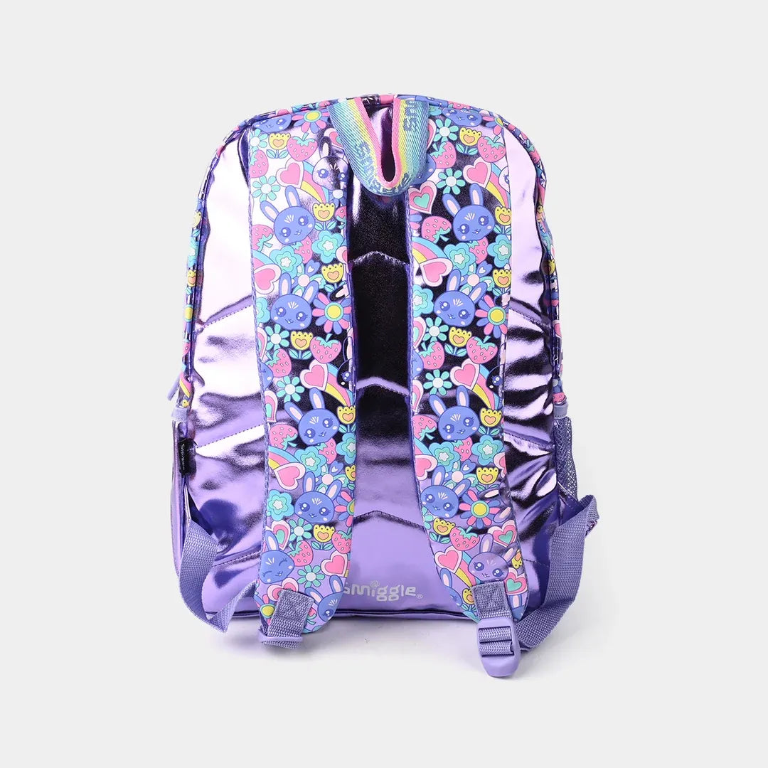 SMGL Metallic Bunny Ears Classic School Backpack