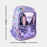SMGL Metallic Bunny Ears Classic School Backpack