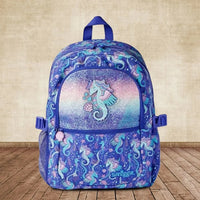 SMGL Seahorse Unicorn Classic School Backpack