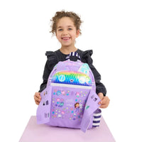 SMGL Gabby's Dollhouse Purrfect Cat House School Backpack