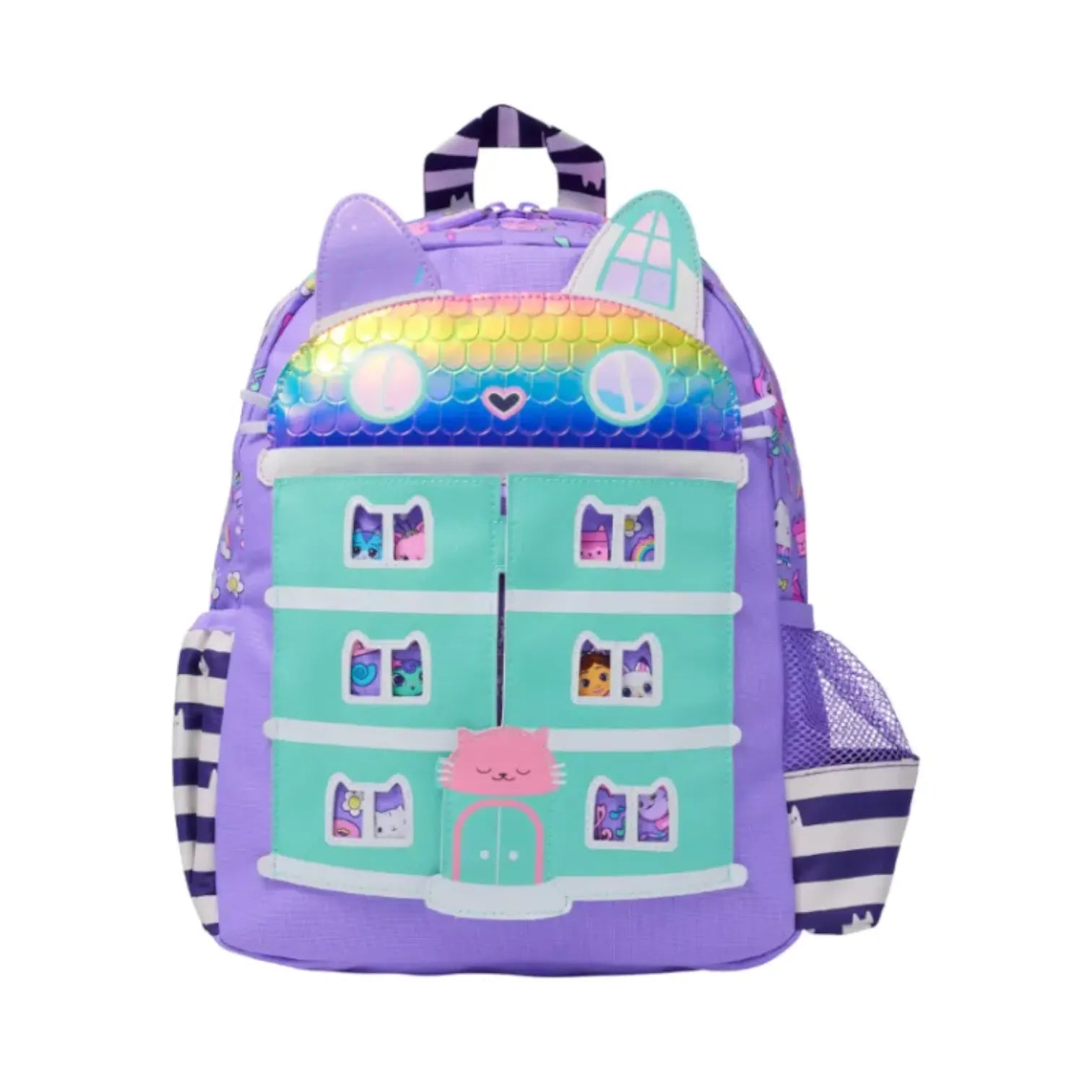SMGL Gabby's Dollhouse Purrfect Cat House School Backpack