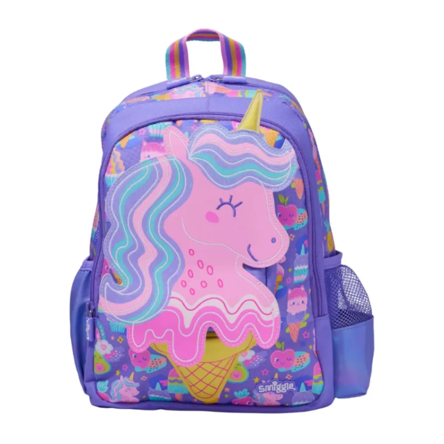 SMGL Sweet Ice Cream Unicorn Classic School Backpack