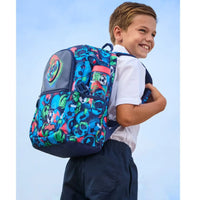SMGL Football Kickoff Graphic Navy Classic School Backpack