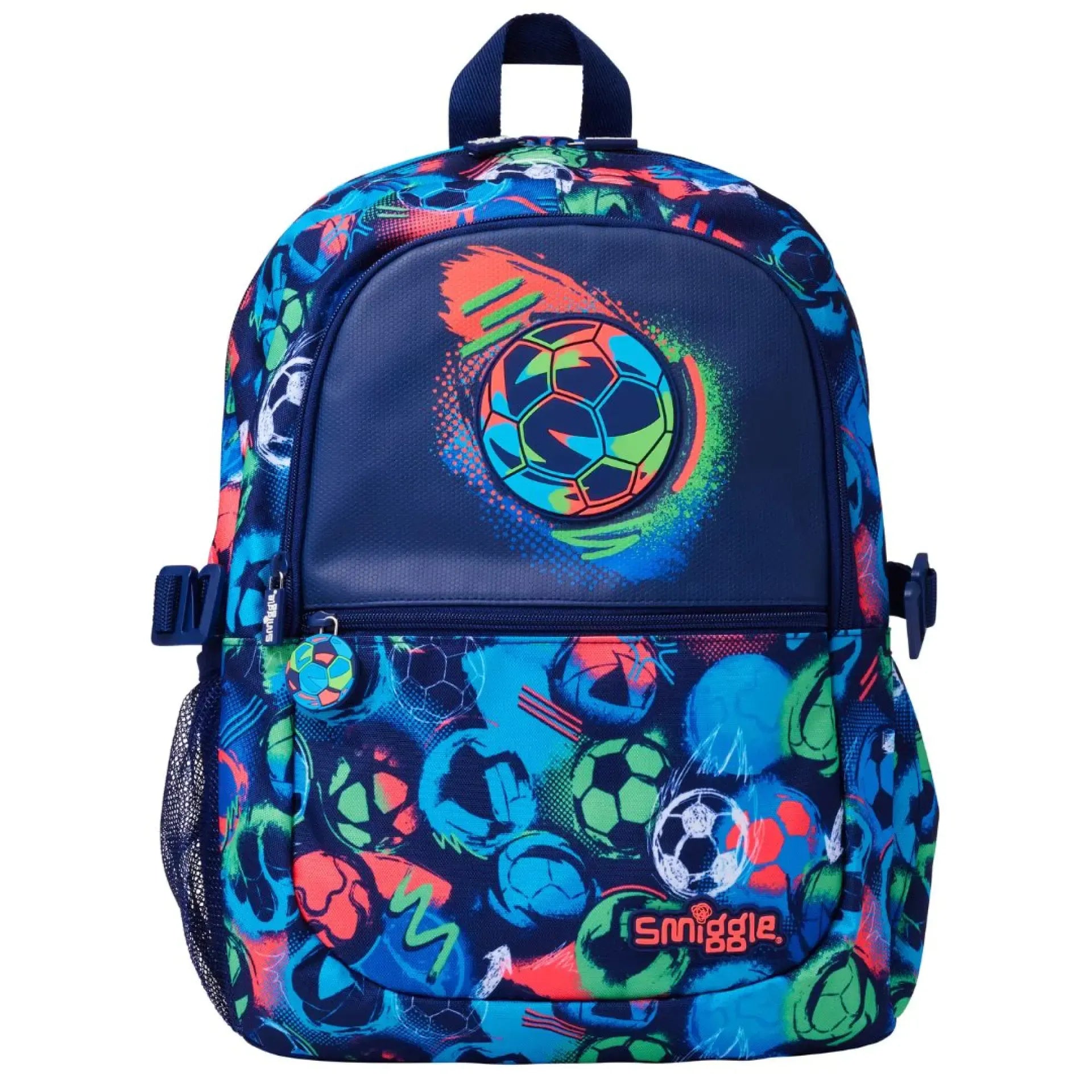 SMGL Football Kickoff Graphic Navy Classic School Backpack