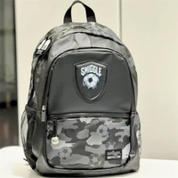 SMGL Football Crest Camouflage Classic School Backpack