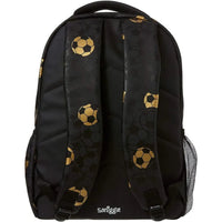 SMGL Metallic Gold Football Classic School Backpack
