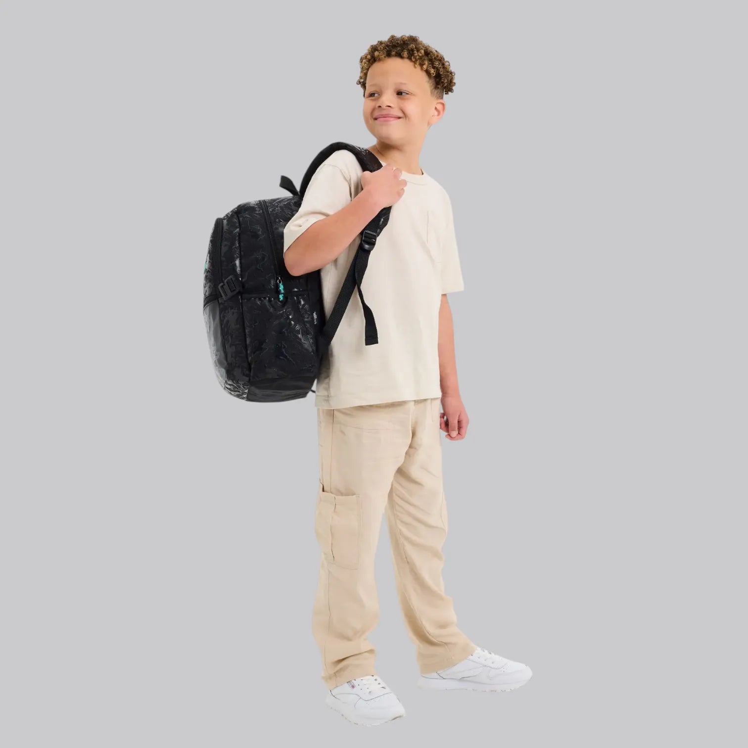 SMGL Stealth Ninja Black Classic School Backpack