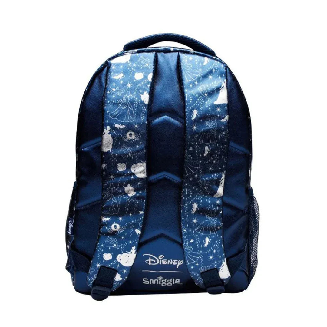 SMGL Cinderella Glitter Sparkle Classic School Backpack