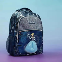 SMGL Cinderella Glitter Sparkle Classic School Backpack