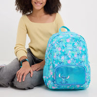 SMGL Stitch Hawaiian Tropical Blue Classic School Backpack