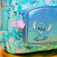 SMGL Stitch Hawaiian Tropical Blue Classic School Backpack
