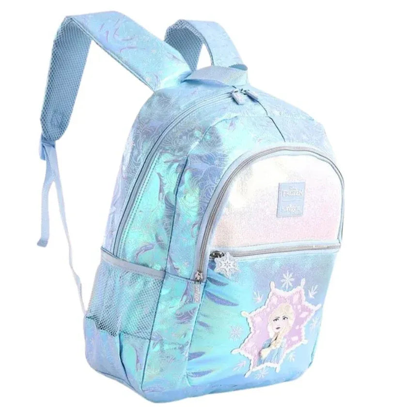 SMGL Frozen Elsa Snowflake Classic School Backpack