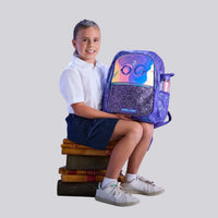 SMGL Harry Potter Holographic Glasses Classic School Backpack