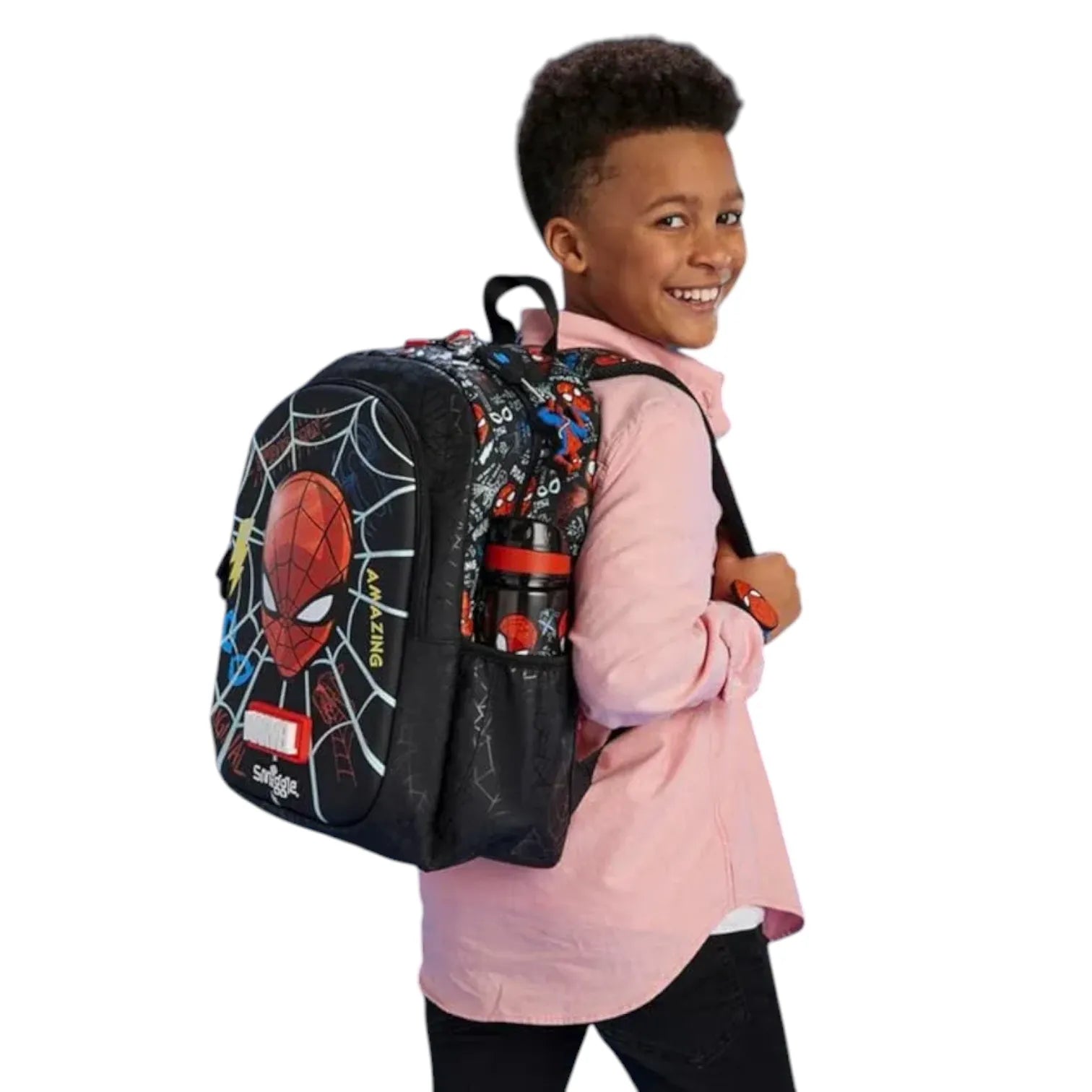 SMGL Spiderman Web Slinger Classic School Backpack