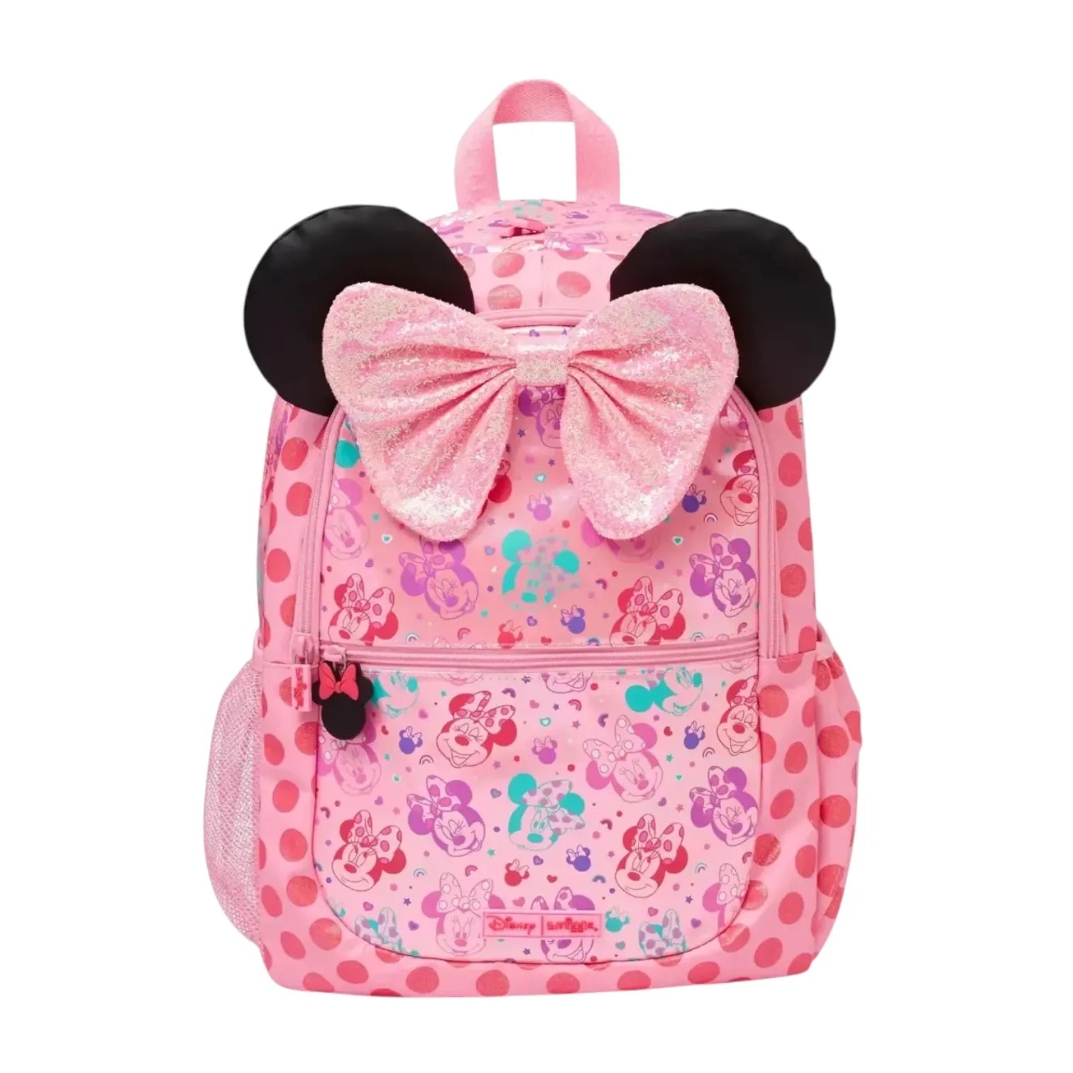 SMGL Minnie Mouse Glitter Bow Classic School Backpack