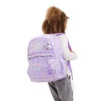 SMGL DZNY Princess Purple Crown Classic School Backpack