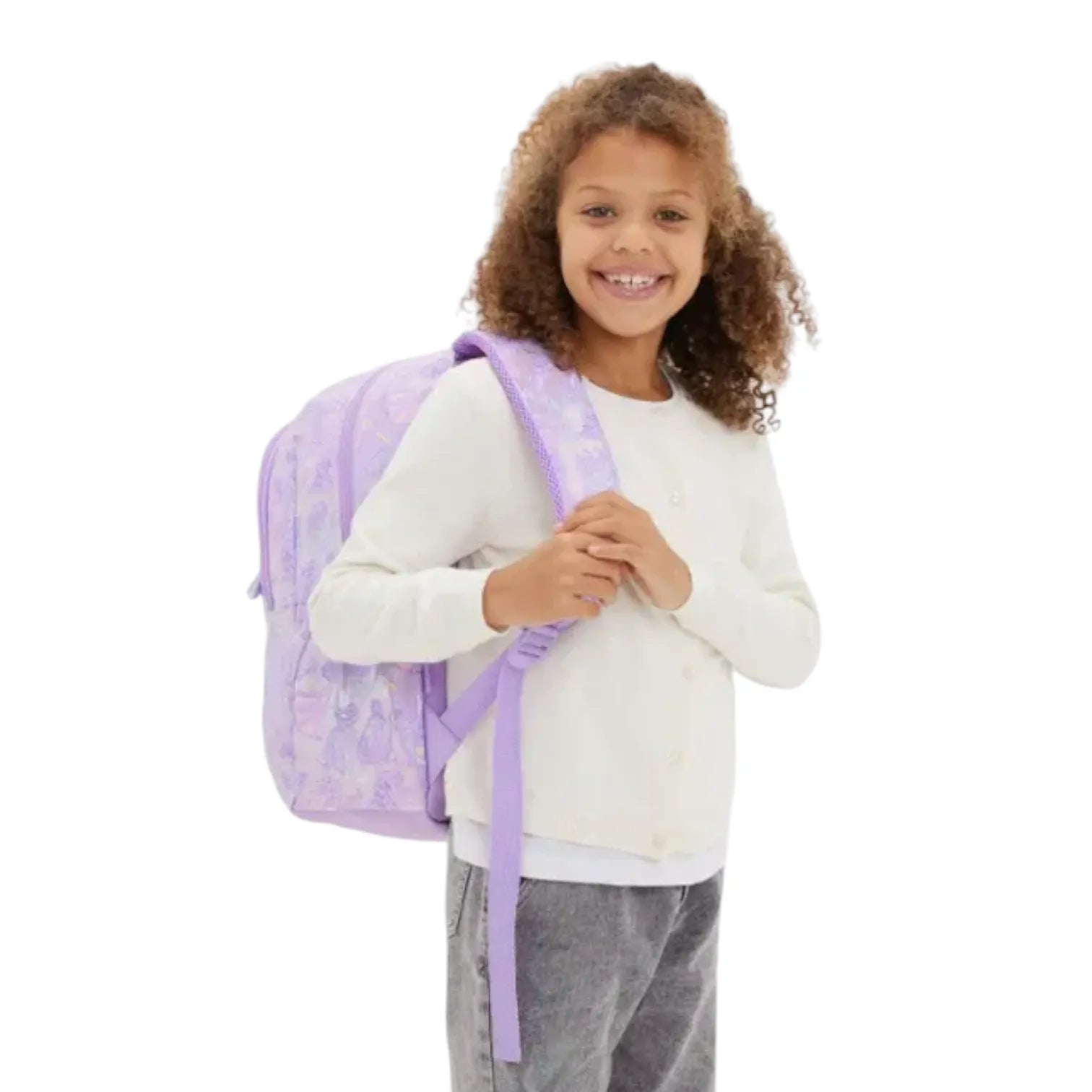 SMGL DZNY Princess Purple Crown Classic School Backpack