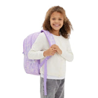 SMGL DZNY Princess Purple Crown Classic School Backpack