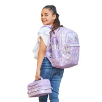 SMGL DZNY Princess Purple Crown Classic School Backpack