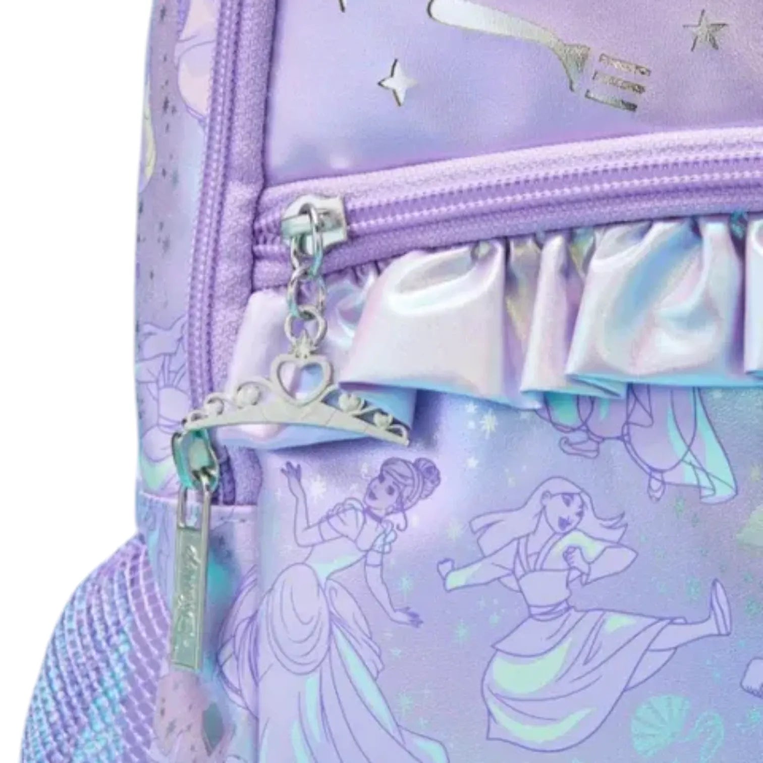 SMGL DZNY Princess Purple Crown Classic School Backpack