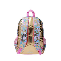 SMGL Gold Iridescent Heart Unicorn Classic School Backpack